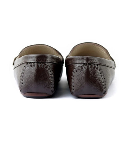 Brown Leather Classic Loafer