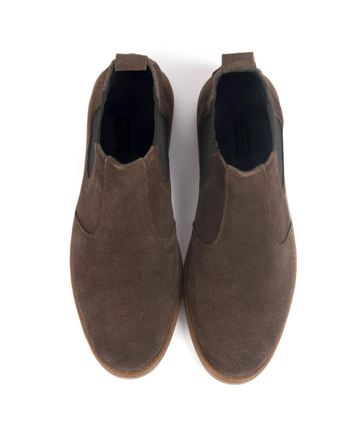 Chocolate Suede Chelsea Boot