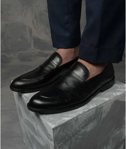 Onyx Penny Loafer